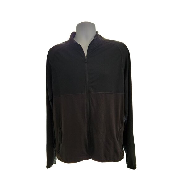 Champion Men’s Black Full Zip Jacket XL Power Core Training Activewear Athleisur - Picture 2 of 8